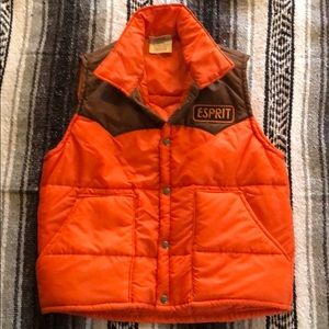 Vintage down vest